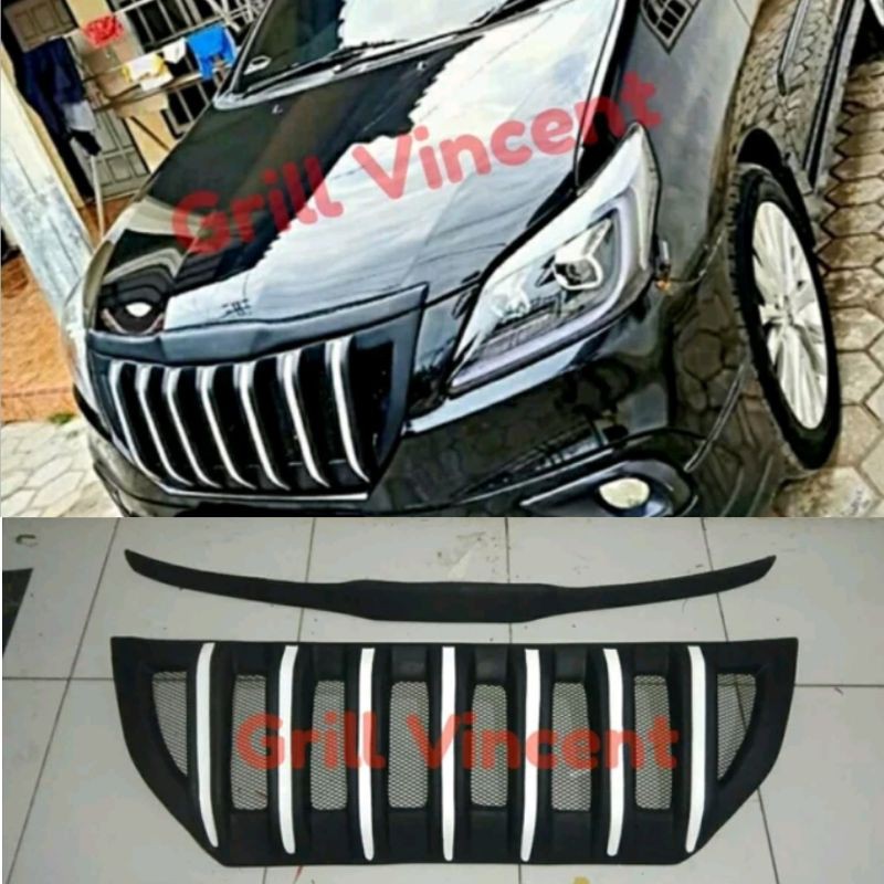 Grill kijang innova Gril inova 2014-2015 model Apollo Prado list Putih