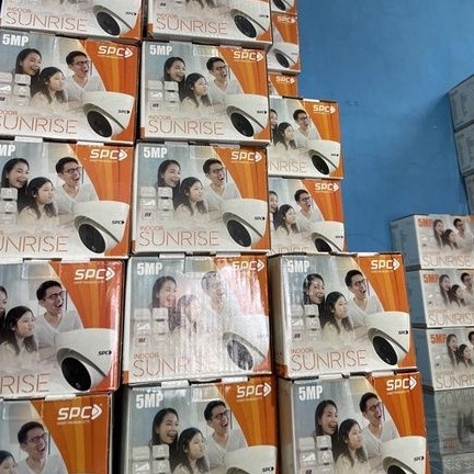 camera 5mp full color 24jam merk SPC SUNRISE indoor dan outdoor