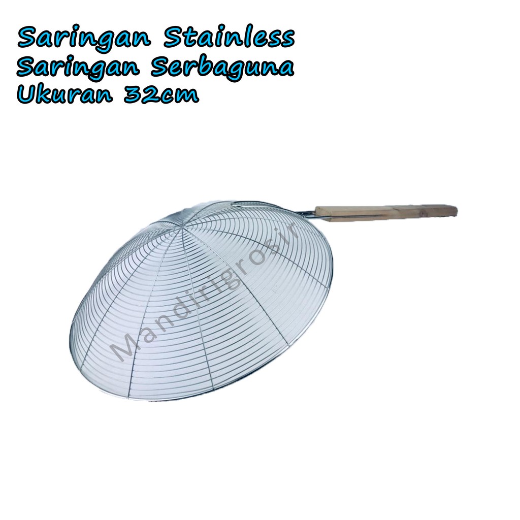 Saringan Stainless *Saringan * Saringan Serbaguna * 32cm