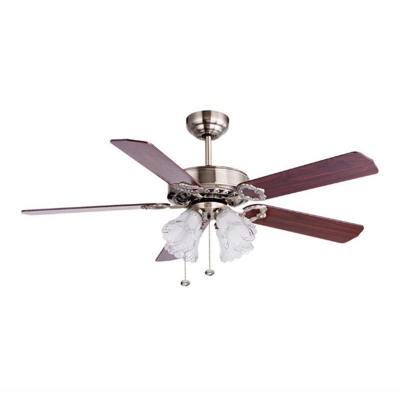 MT.EDMA PHOENIX Kipas Angin Gantung 52 Inch 5 Bilah - Antique Brass, Walnut, Rosewood, Gold, Hitam