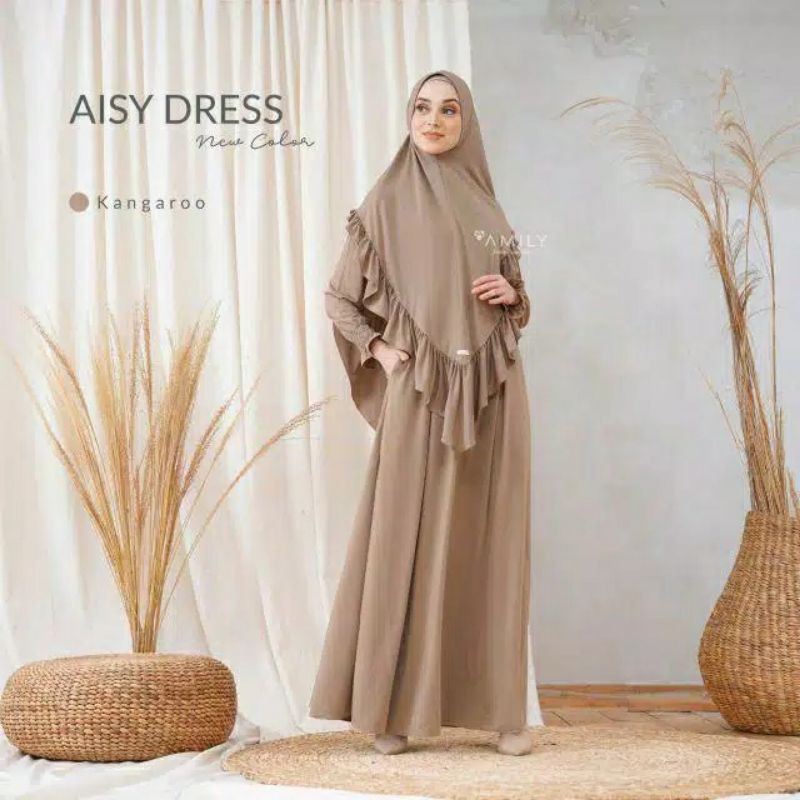 Aisy Dress Kangaroo XL Amily Hijab Grade B (Defect Sale)