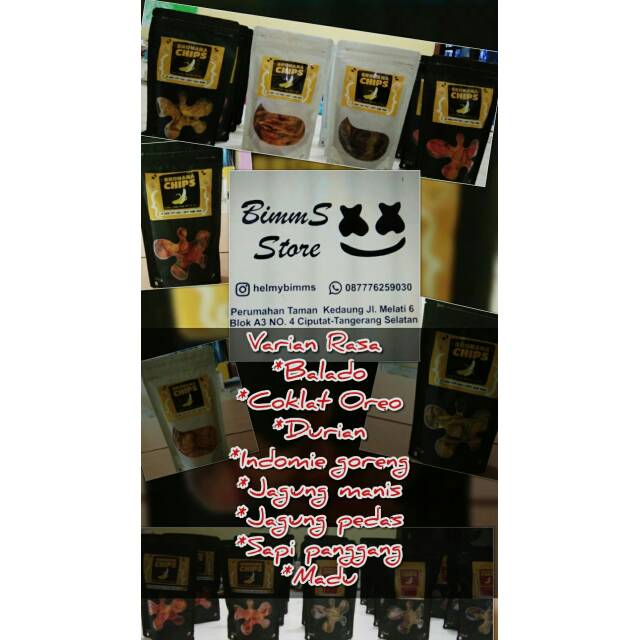 

Keripik pisang (BRONANA CHIPS)