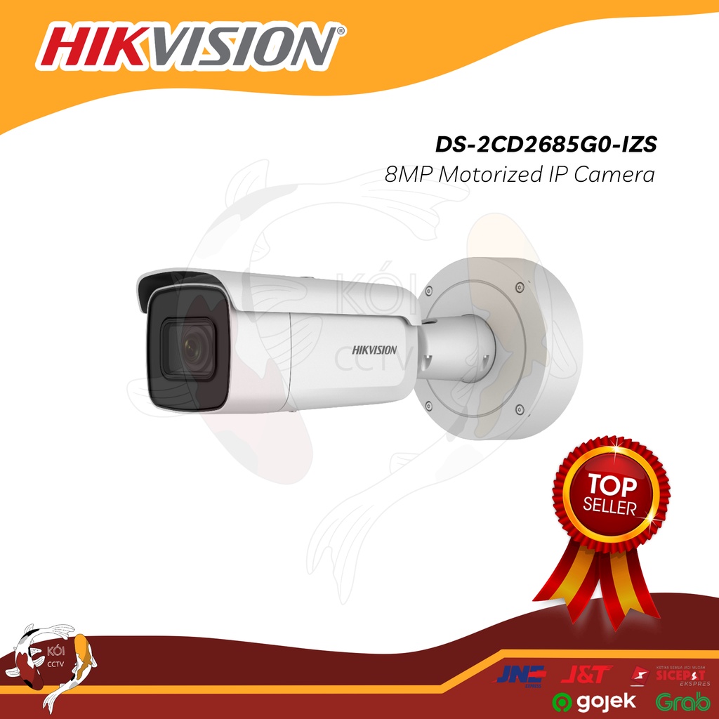 DS-2CD2685G0-IZS - HIKVISION IP CAMERA HIKVISION 8MP - MOTORIZED