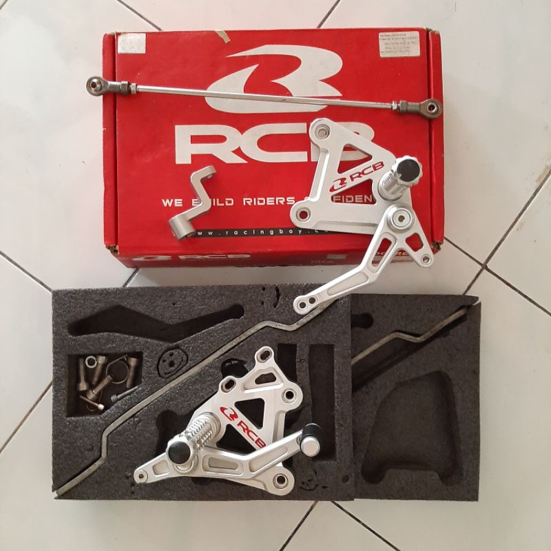 footstep footrest underbone ub RCB Race honda Sonic 150 R dan supra GTR