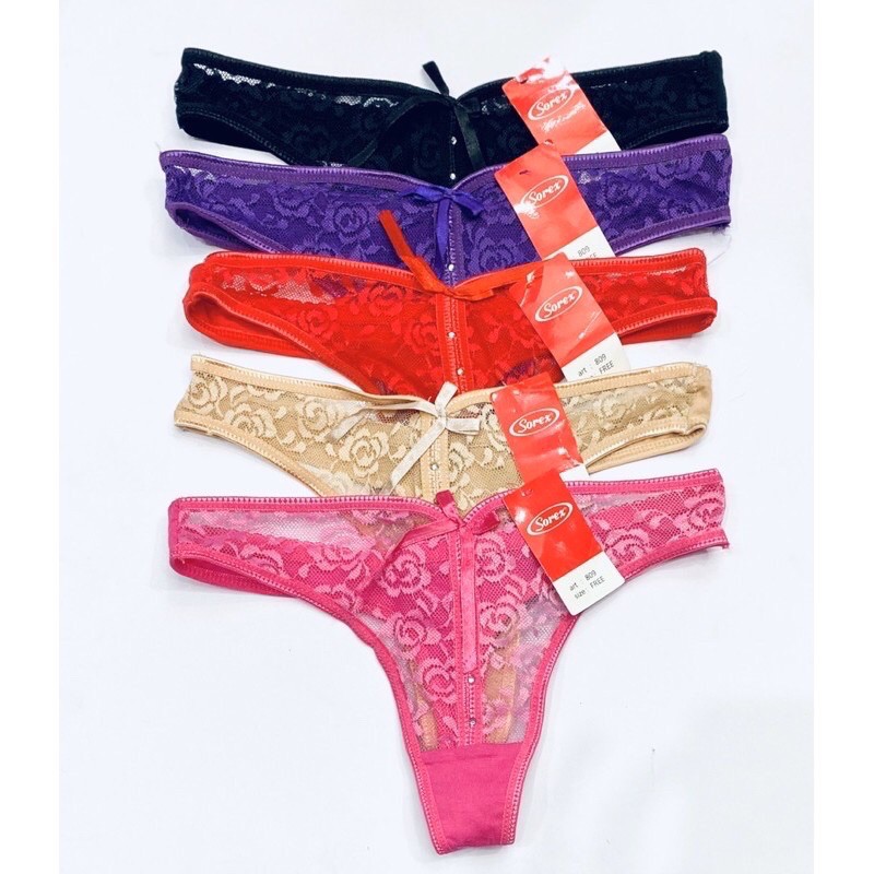 CD/Celana Dalam G String SOREX 809 Brukat