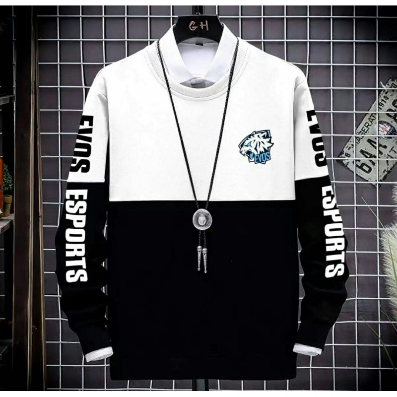 baju kaos lengan panjang babyterry