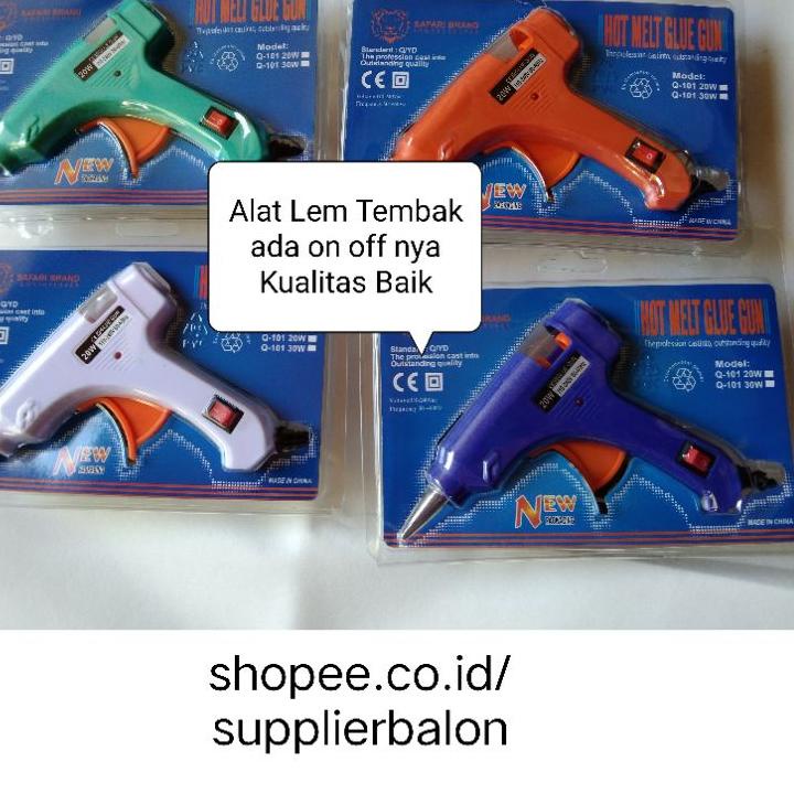 

㊔ ALAT LEM TEMBAK / GLUE GUN ON OFF alat kerajinan tangan DIY BIG SALES 2191 ♛
