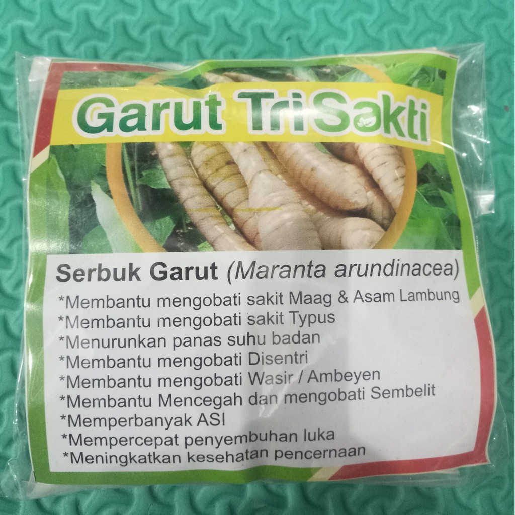

Tepung Pati Garut Umbi Kerut 100 Gram untuk Asam Lambung Maag MPAsi