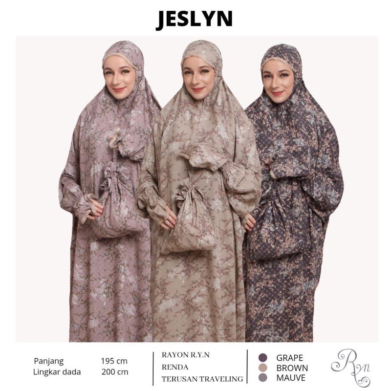 Mukena Terusan JESLYN by Ryn