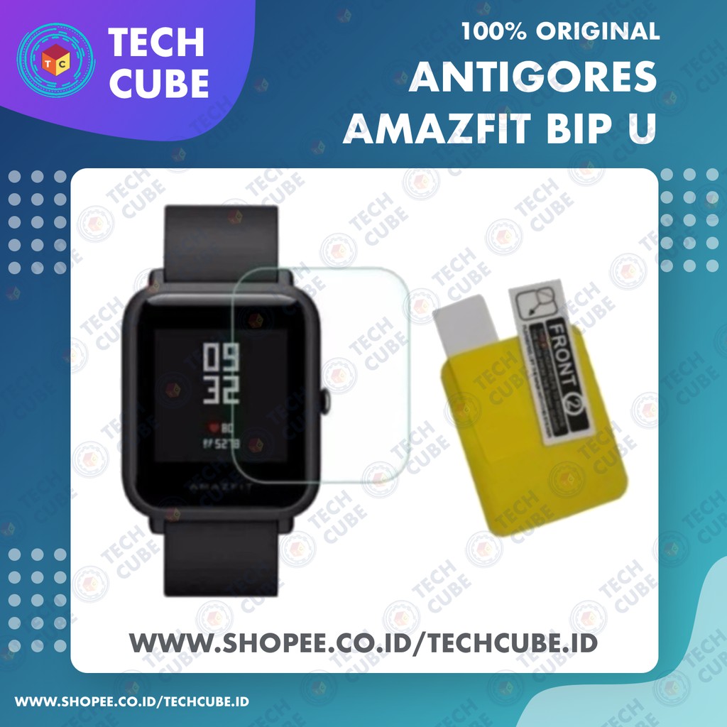 Screen Protector Antigores Amazfit BIP atau Amazfit Bip U