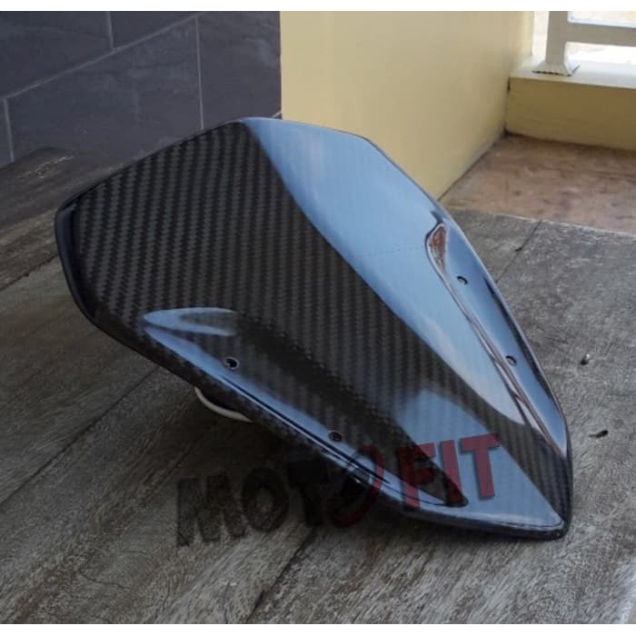 Windshield AEROX 155 vva Carbon Kevlar visor aerox carbon kevlar asli