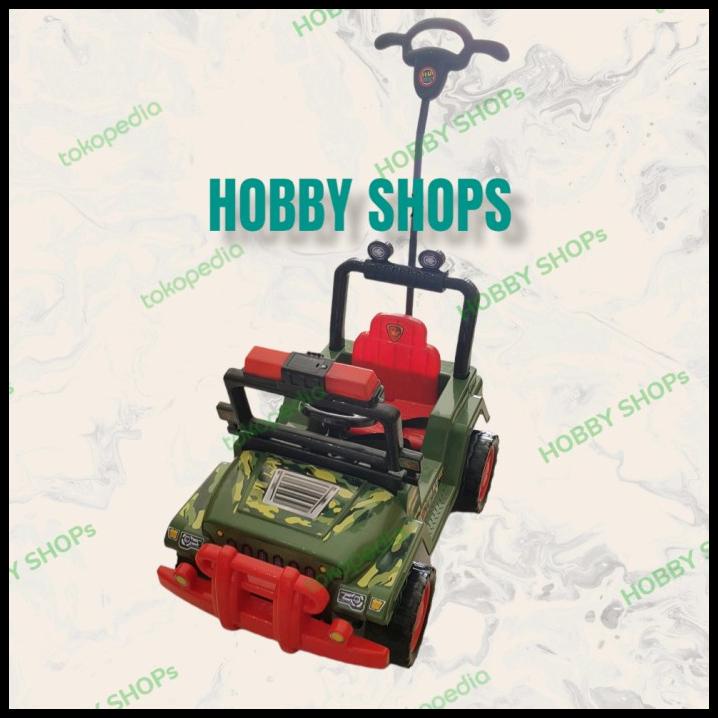 SHP SK 670 MOBIL JEEP TENTARA MOBIL DORONG MAINAN ANAK MOBIL POLISI