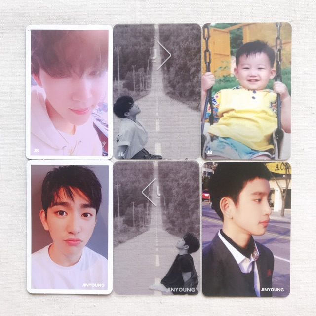 Got7 JJ Project Verse 2 JB Jinyoung photocard jjp pc set