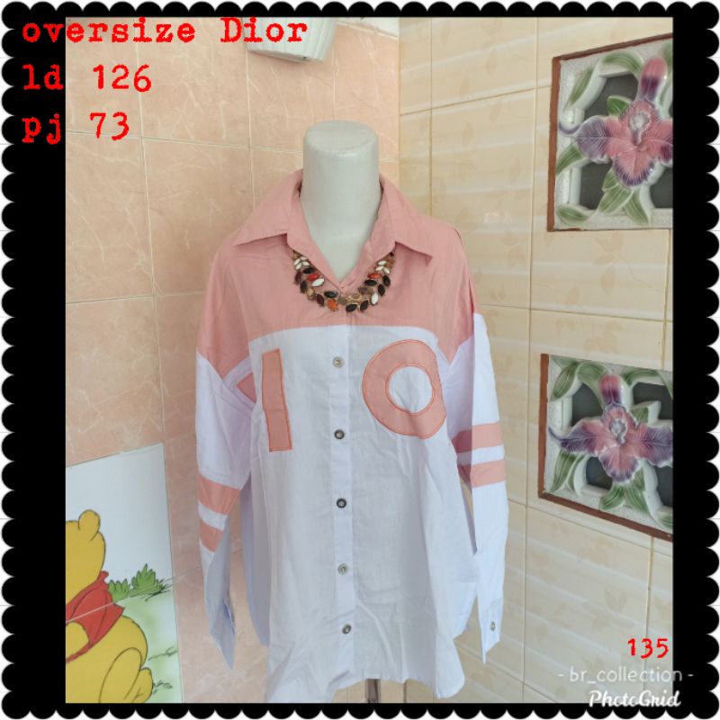 baju kemeja dior