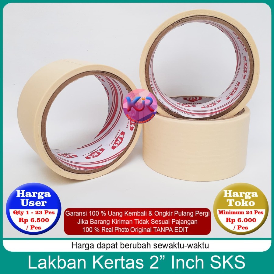 Lakban Kertas 2 Inch