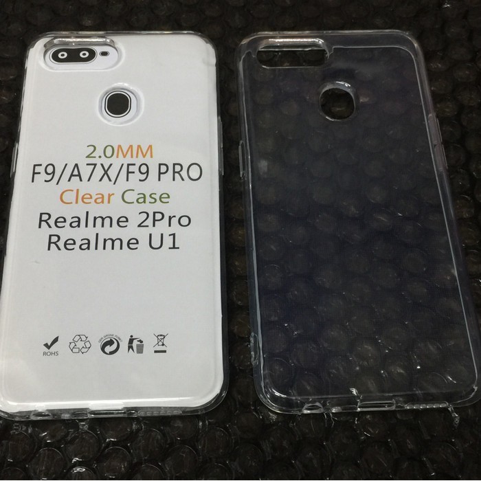 OPPO F15 F11 F11 PRO A5S A7 F9 A3S A1K CASE SOFTCASE TPU BENING HD TRANSPARAN CLEAR CASING COVER SILIKOB KARET