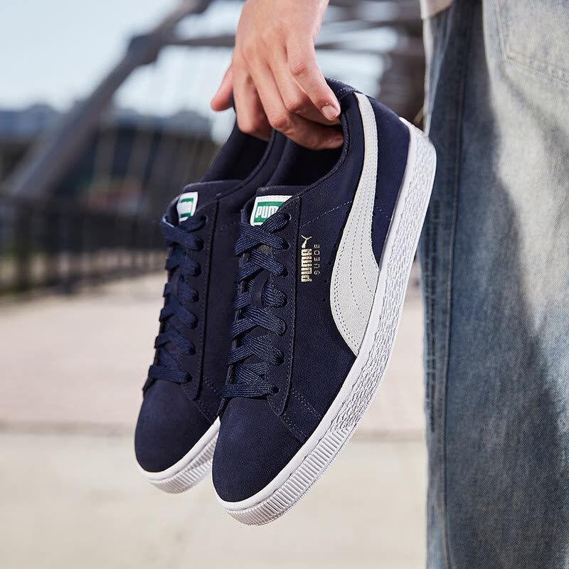 Puma Suede Classic Peacoat White