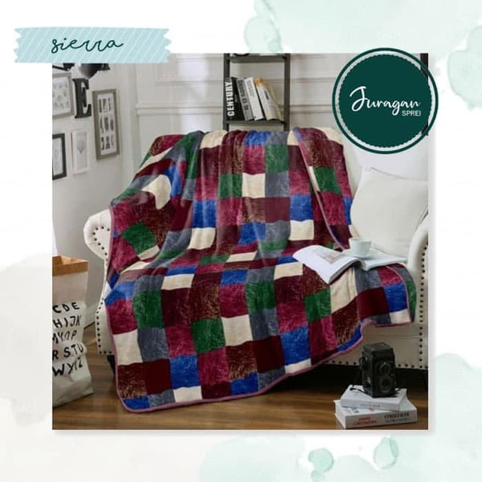 SELIMUT KINTAKUN MICRO FLANEL 160 X 200 SIERA - SELIMUT DEWASA