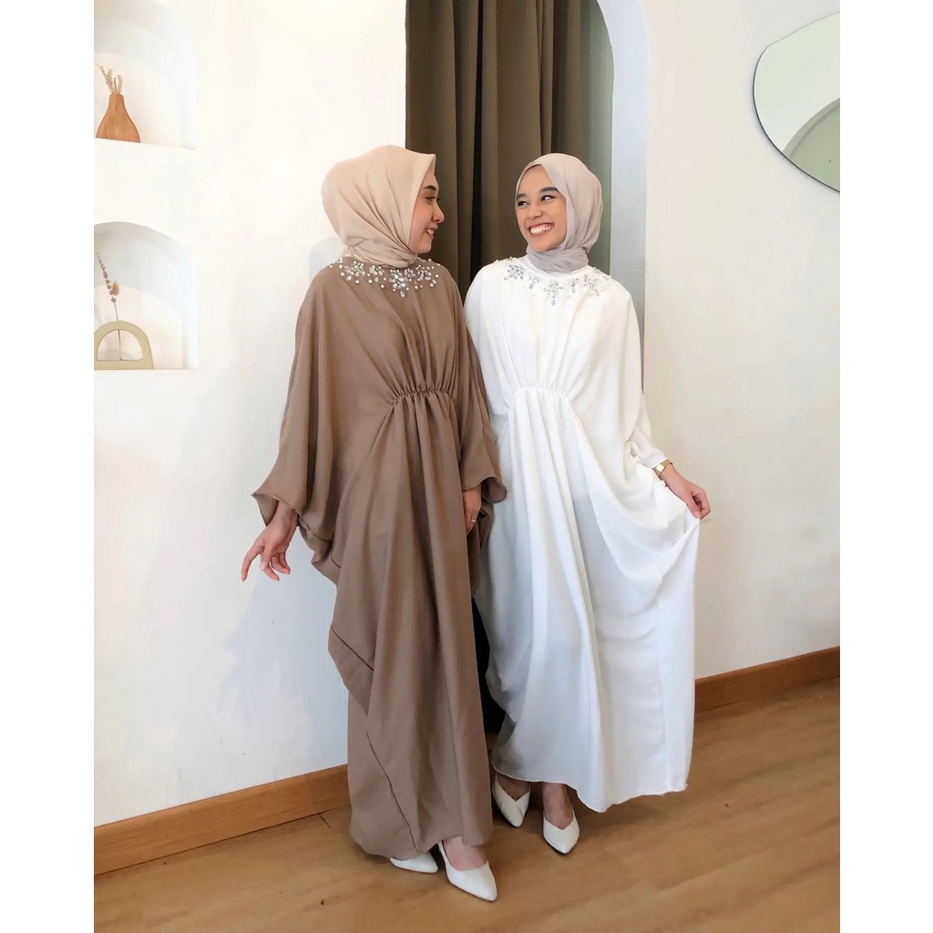 SWAROVSKI KAFTAN / KAFTAN DRESS / DRESS KAFTAN / GAMIS KAFTAN / KAFTAN GAMIS