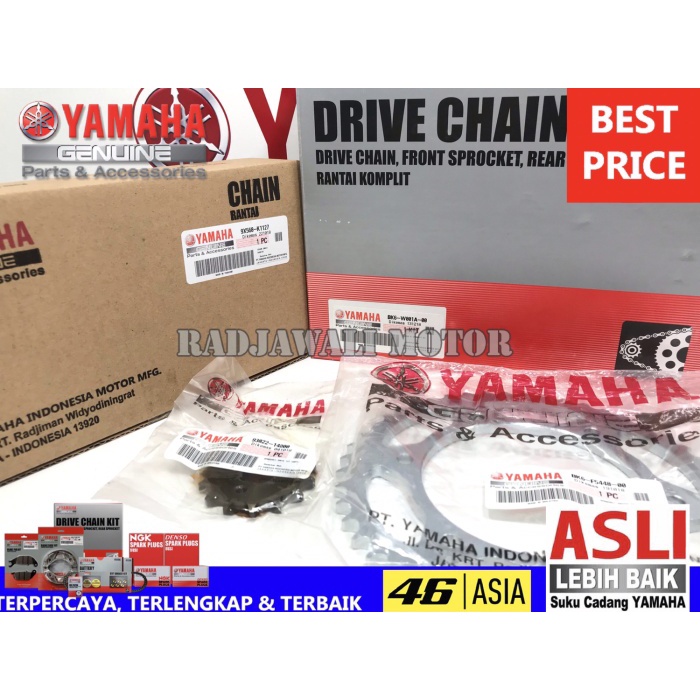 GEAR SET ALL NEW R15 V3 FACELIFT ASLI ORIGINAL YAMAHA