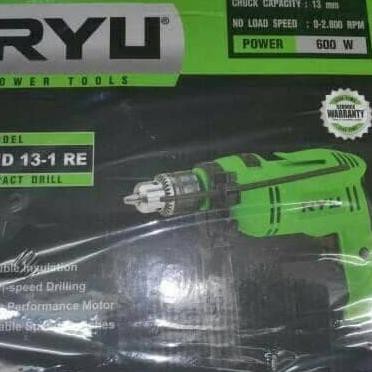 MESIN BOR BETON RYU RID-13 IMPACT DRILL RYU 13 MM MESIN BOR TEMBOK