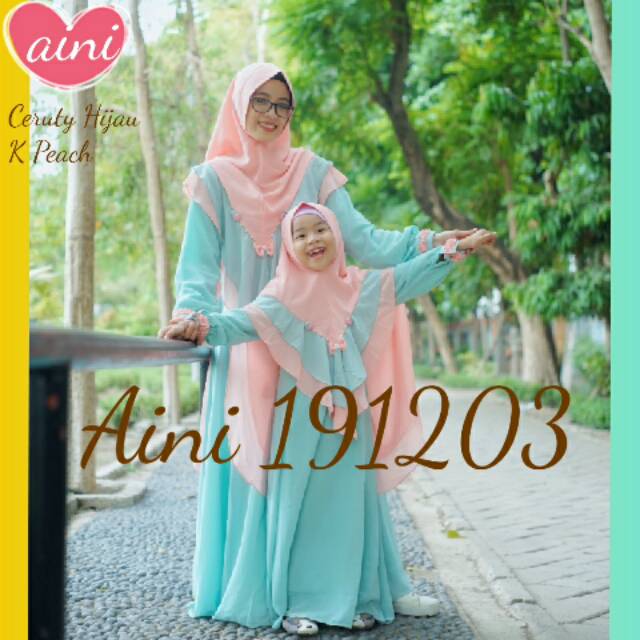 Gamis Aini 191203 /Gamis couple / Gamis syari