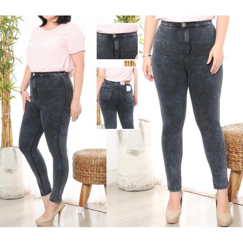 LEMON TREE CELANA JEANS WANITA NADELUS JEANS