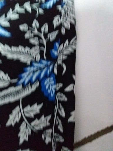 Batik Couple Keluarga Sania Ruffle Ori Ndoro Jowi Dnt Blarak Biru