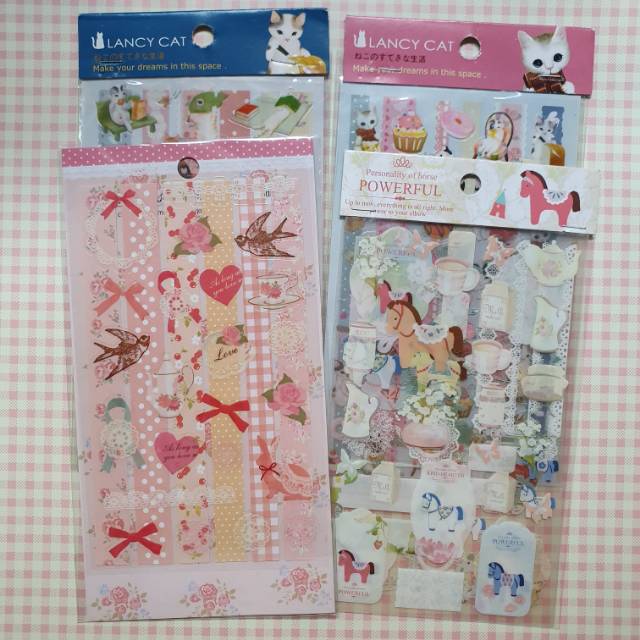 

kawaii sticker for scrapbook and journal