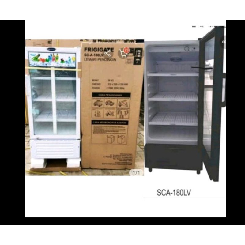 SHOWCASE FRIGIGATE - SCA 180 3rak