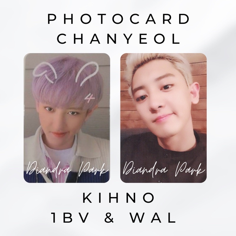[READY STOCK] PHOTOCARD CHANYEOL KIHNO PARK VIEW C