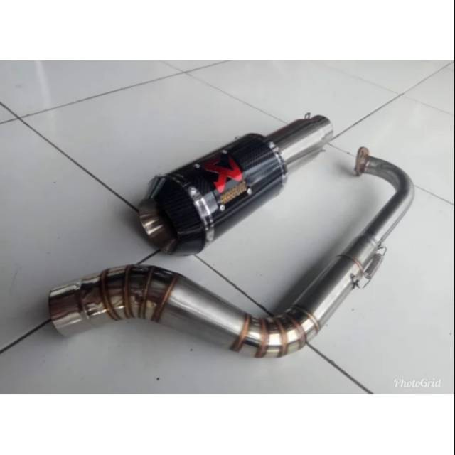 Knalpot akrapovic GP M1 fullsytem Nmax Vario Aerox Beat Mio