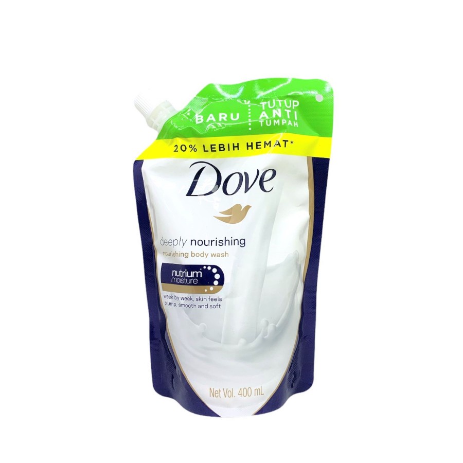 Dove Deeply Nourishing Body Wash Moisture Refill 400ml