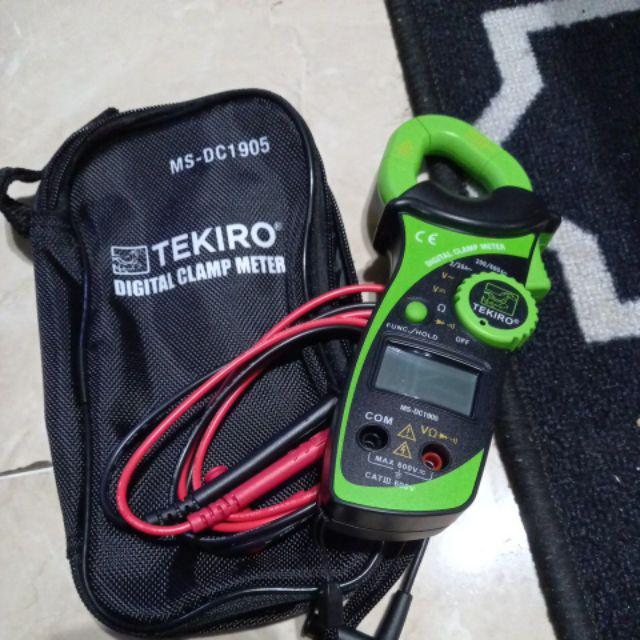 TEKIRO TANG AMPER DIGITAL CLAMP METER MSDC1905 Shopee Indonesia