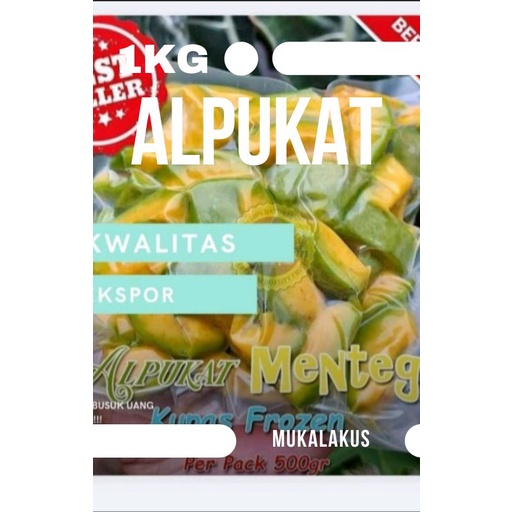 

PROMO TERMURAH ALPUKAT MENTEGA FROZEN DAGING ALPUKET BEKU 500 GR