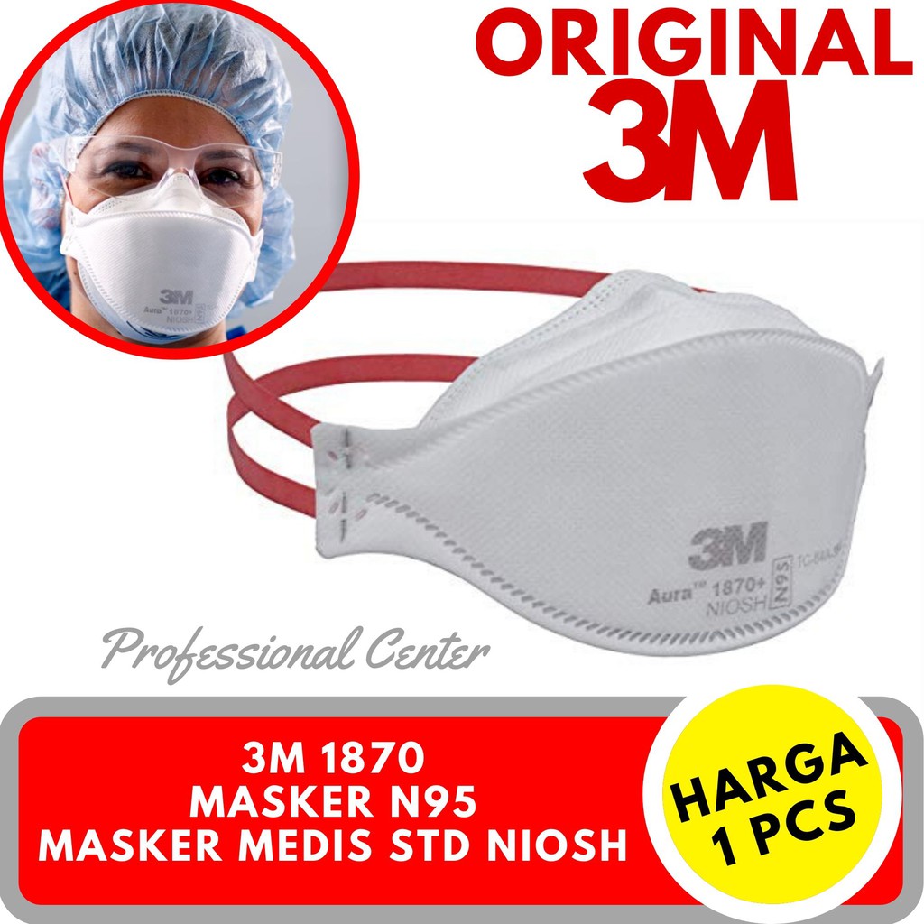 1pcs Masker N95 3m Original Anti Coronavirus Shopee Indonesia