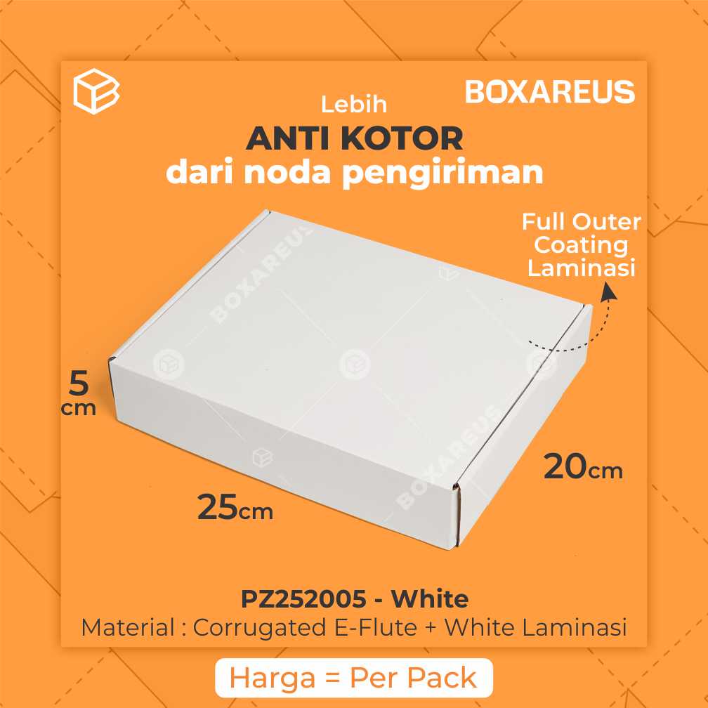 Kardus Hampers Box Baju Packaging Mukena Kotak Olshop | PZ252005