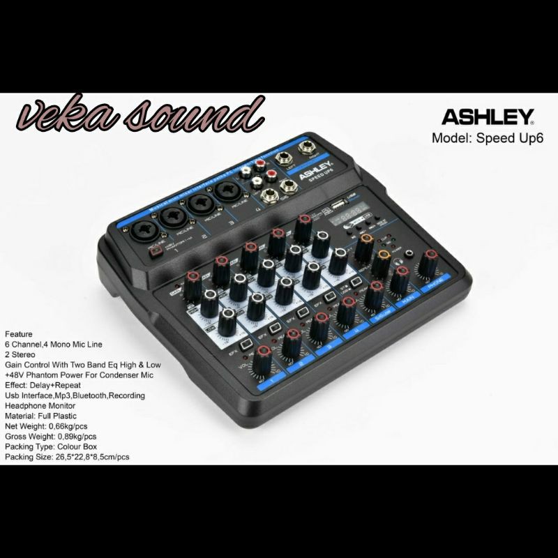 MIXER ASHLEY SPEED UP 6