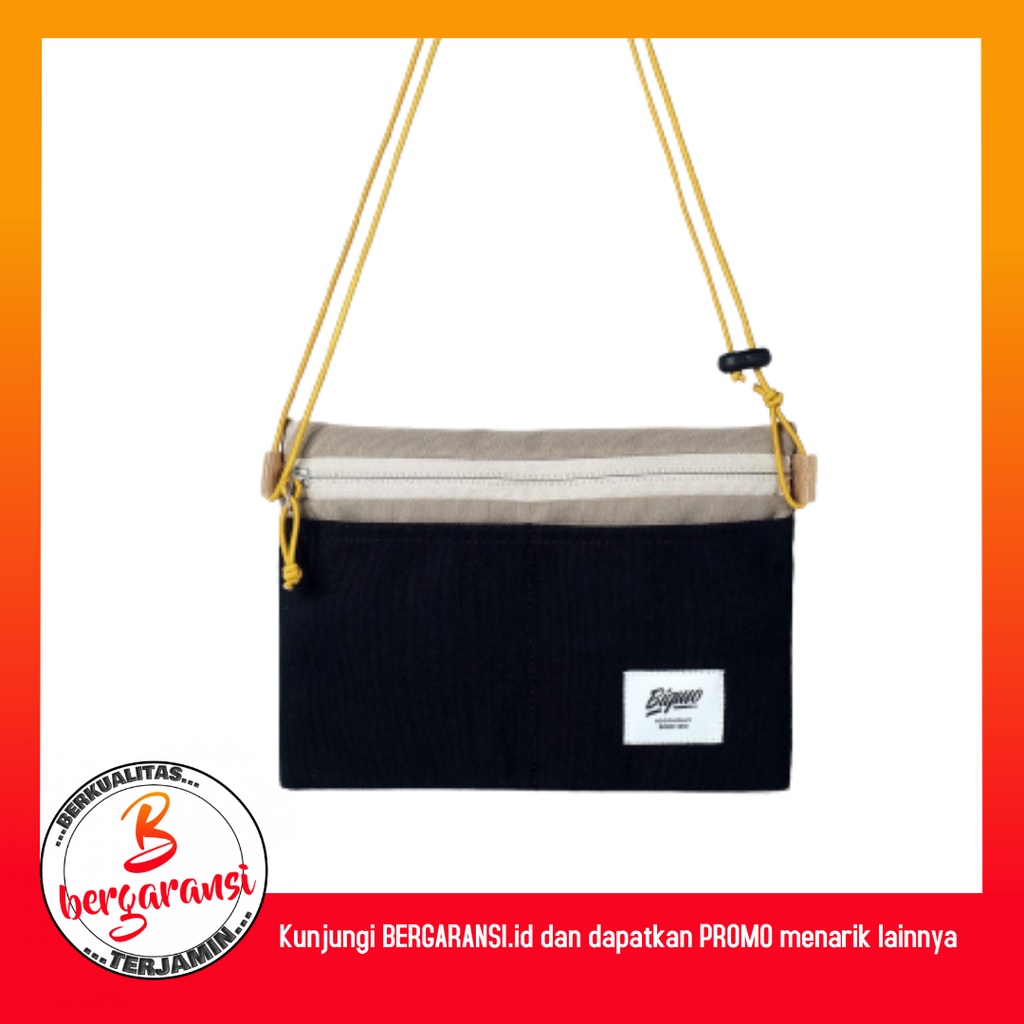 BIGMO Kyra Midnight Sacoche Sling Bag | Tas Selempang Kecil Pria Wanita BERGARANSI.id