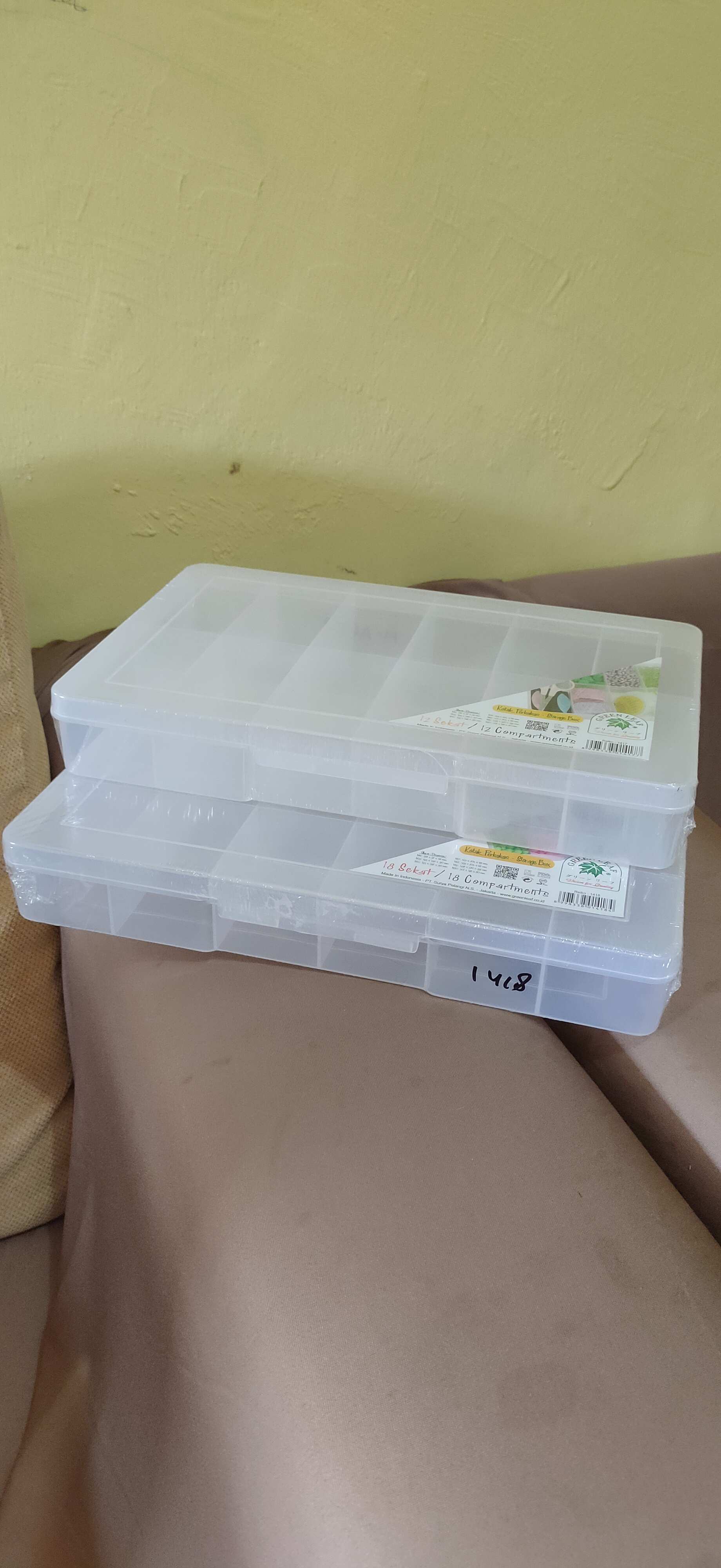 Kotak Perkakas /tempat Penyimpanan 12 Sekat Gl 1417