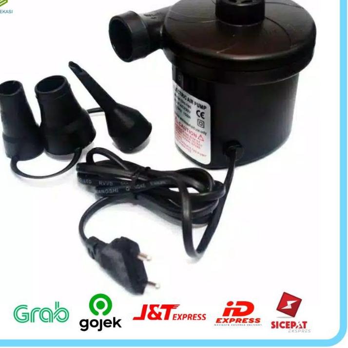 ➸ POMPA ANGIN LISTRIK ELEKTRIK TIUP VACUUM BAG KOLAM KASUR BALON ❉