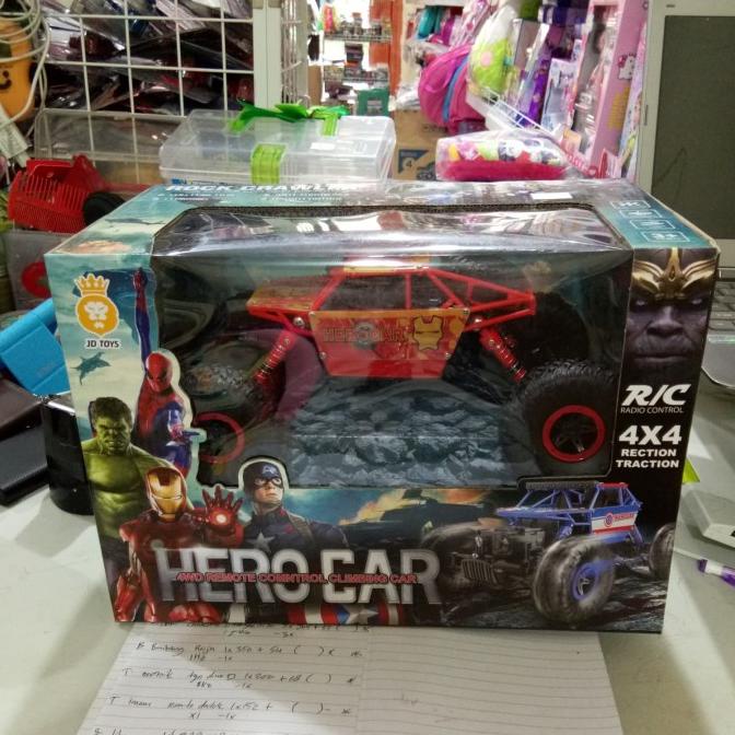 mainan Rc Mobil remote rock crawler buggy king offroad monster truck