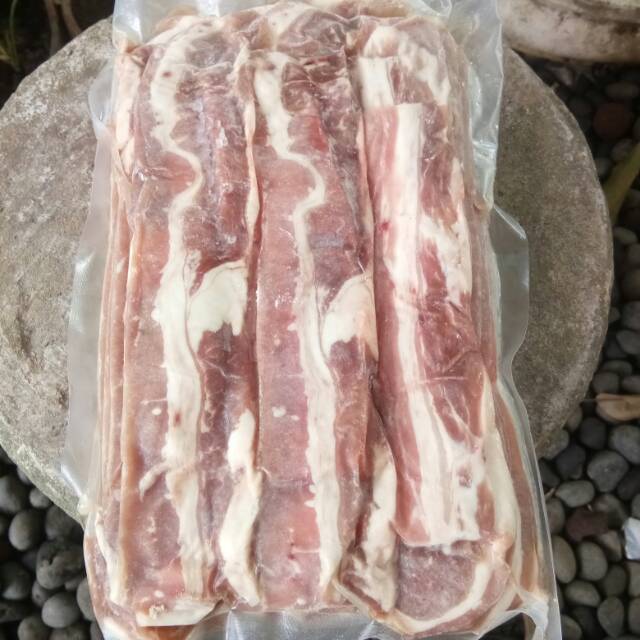 

Shortplate sliced beef 1kg / 500gr