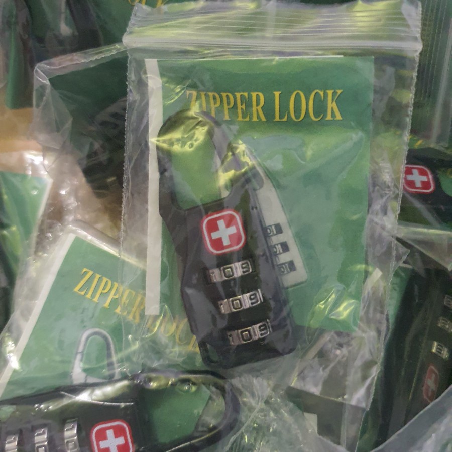 gembok koper tas traveling