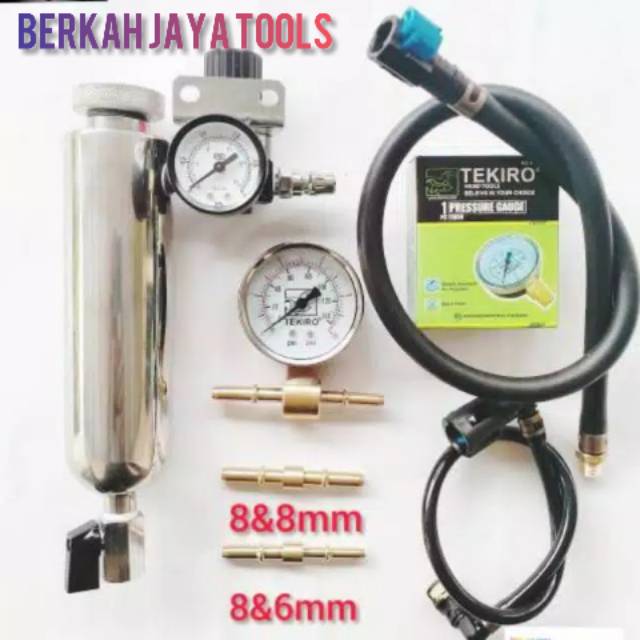 Tabung Infus Injector Injeksi Tester Fuelpump Universal Tekiro