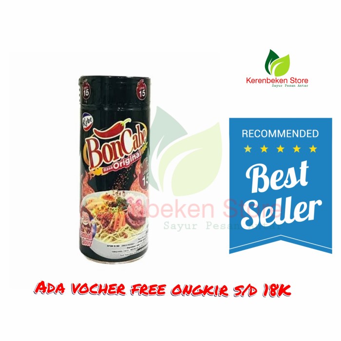 

kobe bon cabe sambal tabur level 15