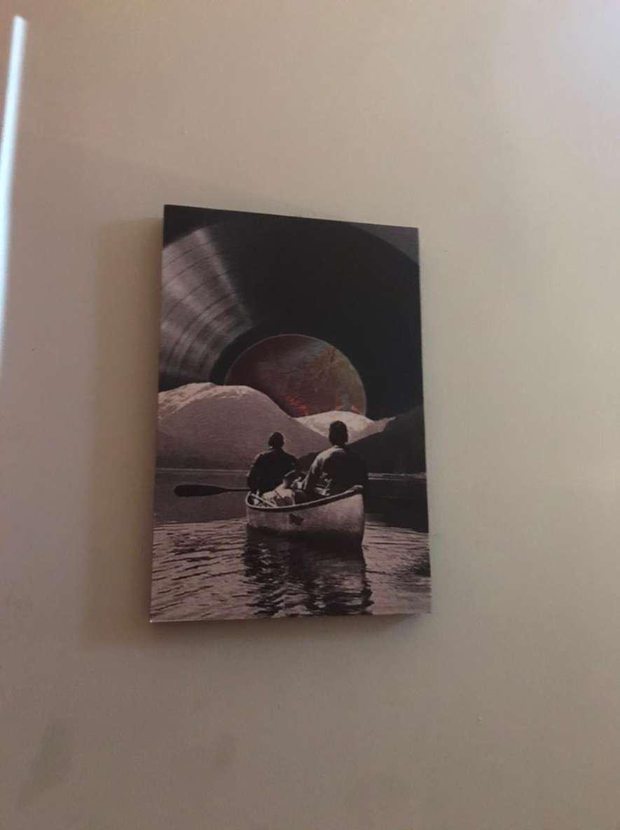 Poster Custom + Bingkai Kayu (45x30)