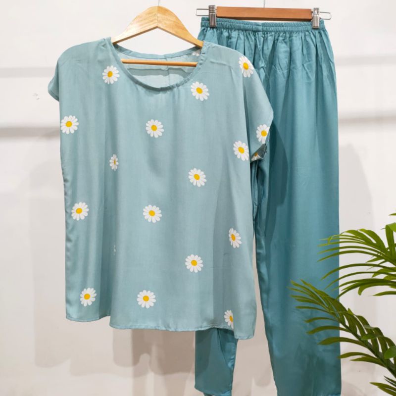 BABYDOLL RAYON PANJANG| BABYDOLL MURAH | BAJU RUMAHAN-Panjang 41