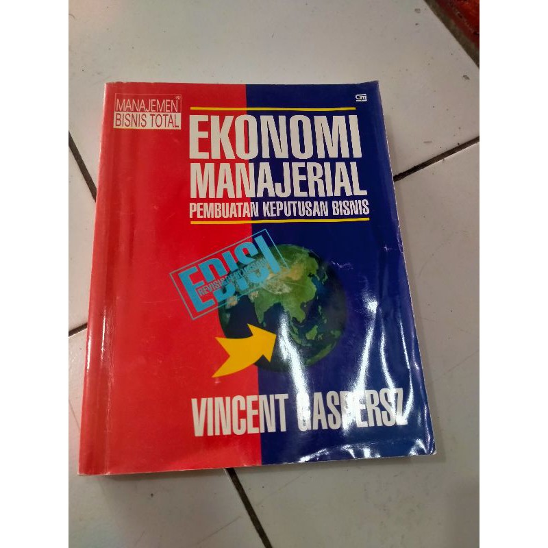 Ekonomi Manajerial - Vincent Gaspersz
