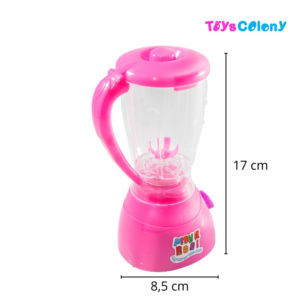 MAINAN ANAK PLAY IT REAL MINI JUICER / BLENDER RKC10003-1